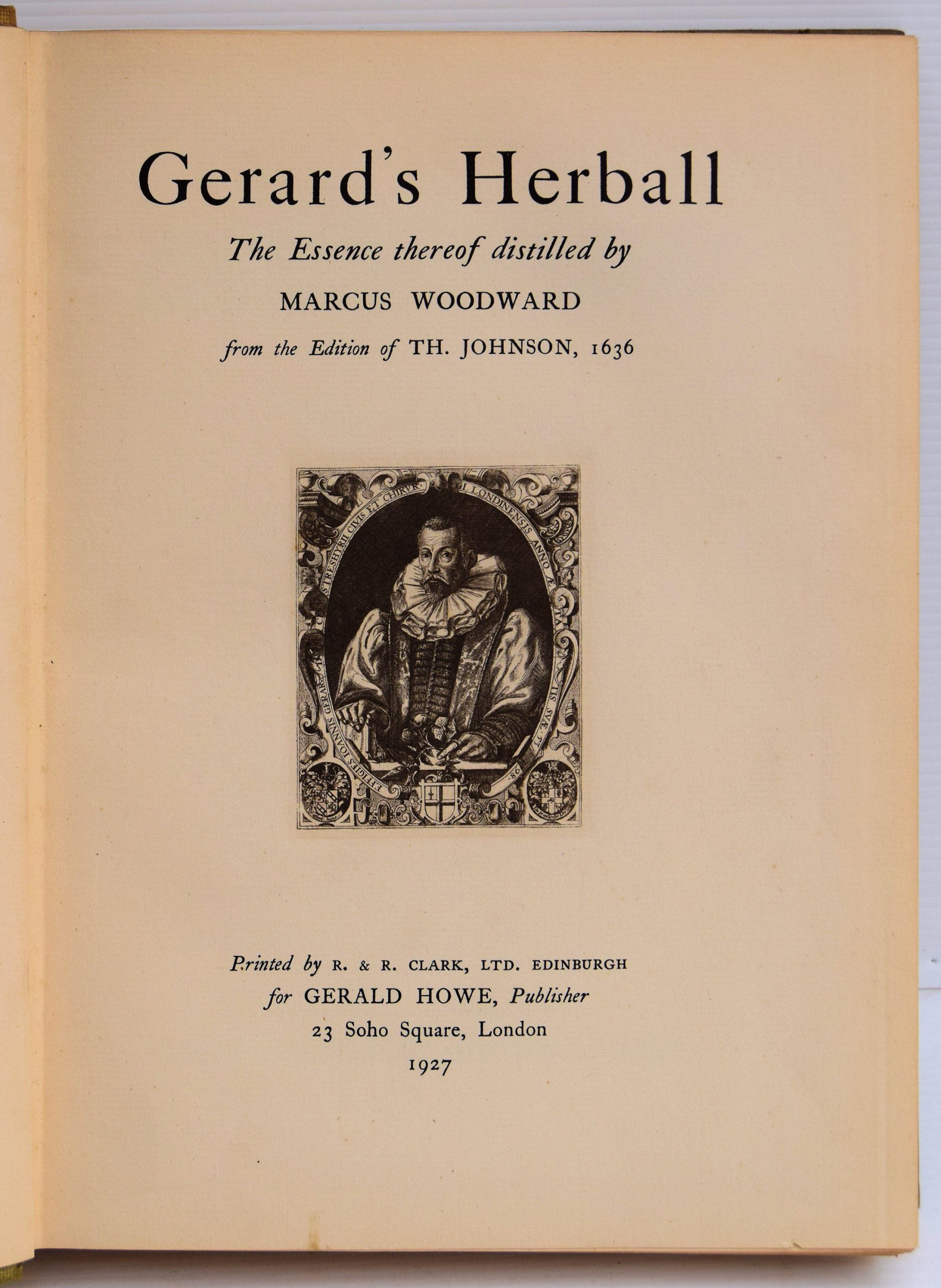 GERARD'S HERBAL. - Image 2