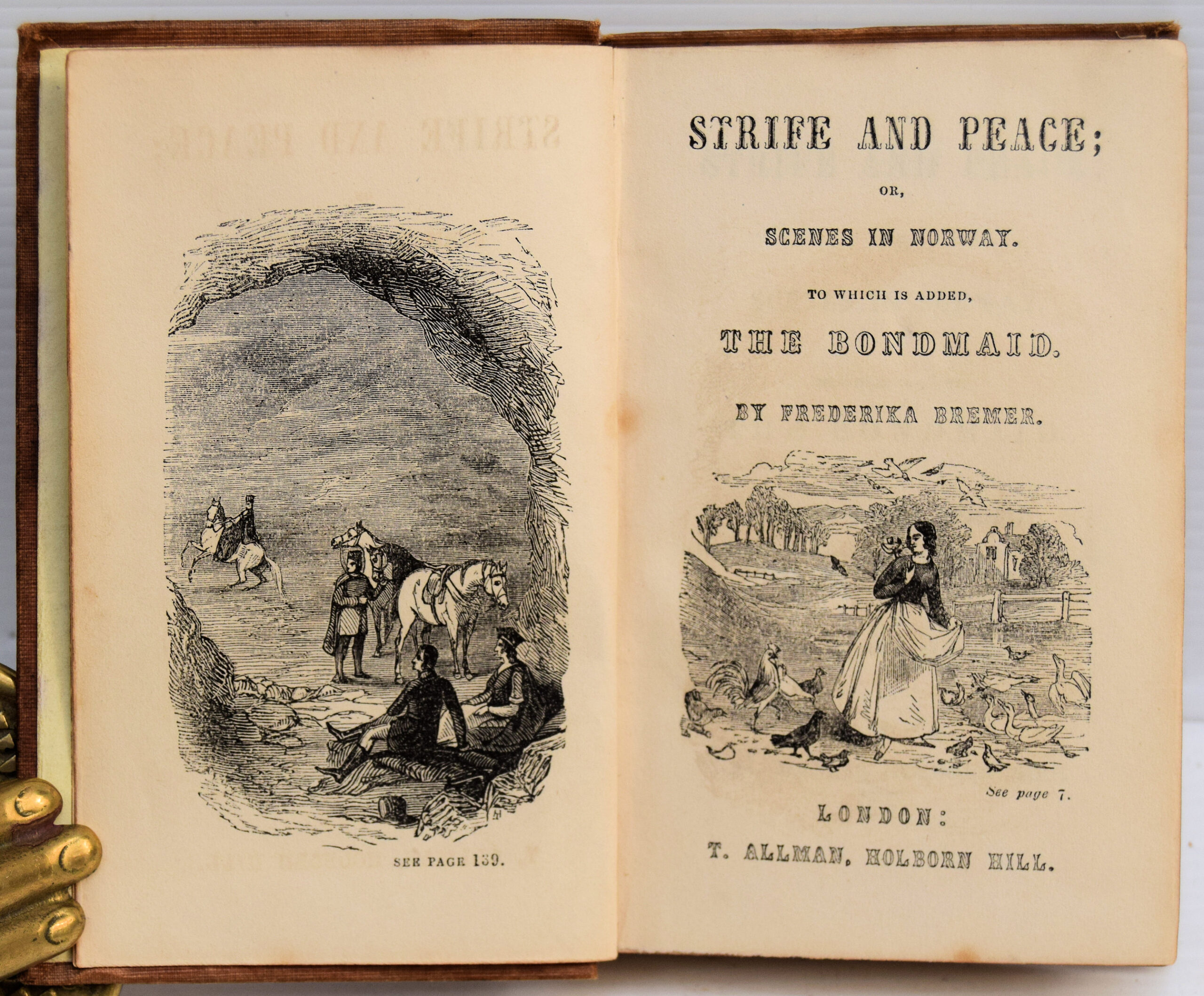 STRIFE AND PEACE; OR, SCENES IN NORWAY. TO WHICH IS ADDED, THE BONDMAID. - Image 2
