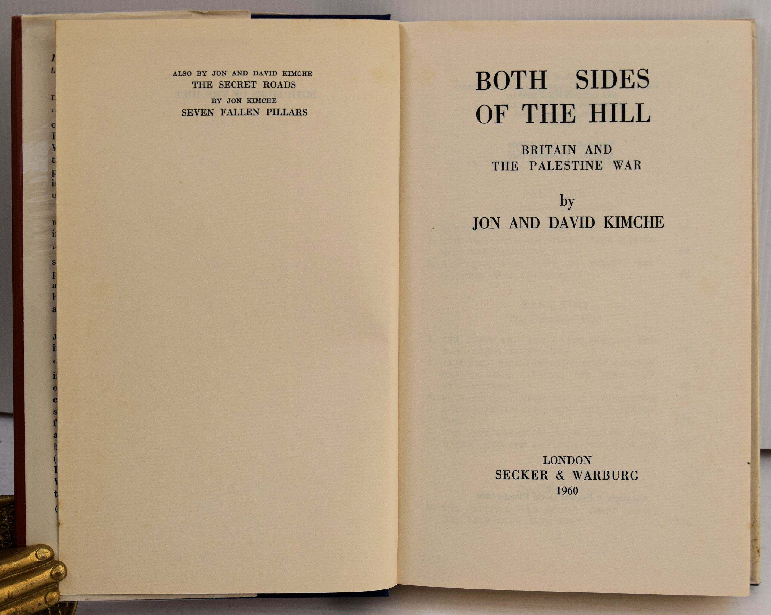 BOTH SIDES OF THE HILL BRITAIN AND THE PALESTINE WAR. - Image 2