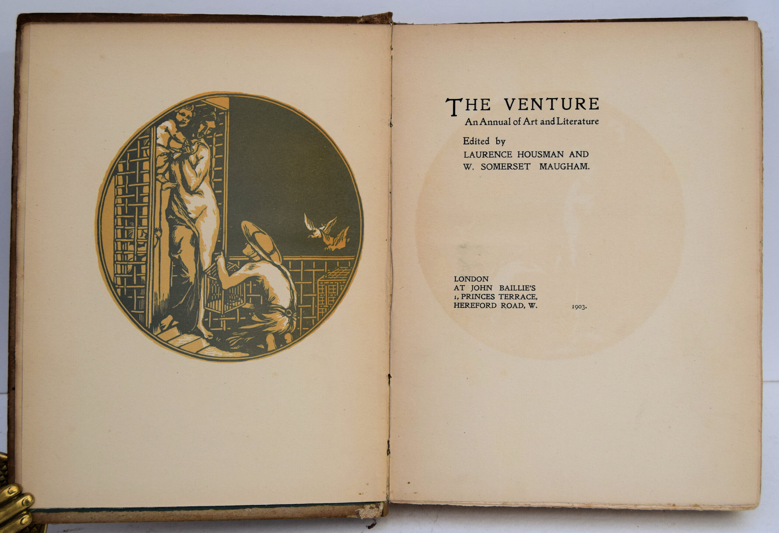THE VENTURE. AN ANNUAL OF ART AND LITERATURE.. - Image 2