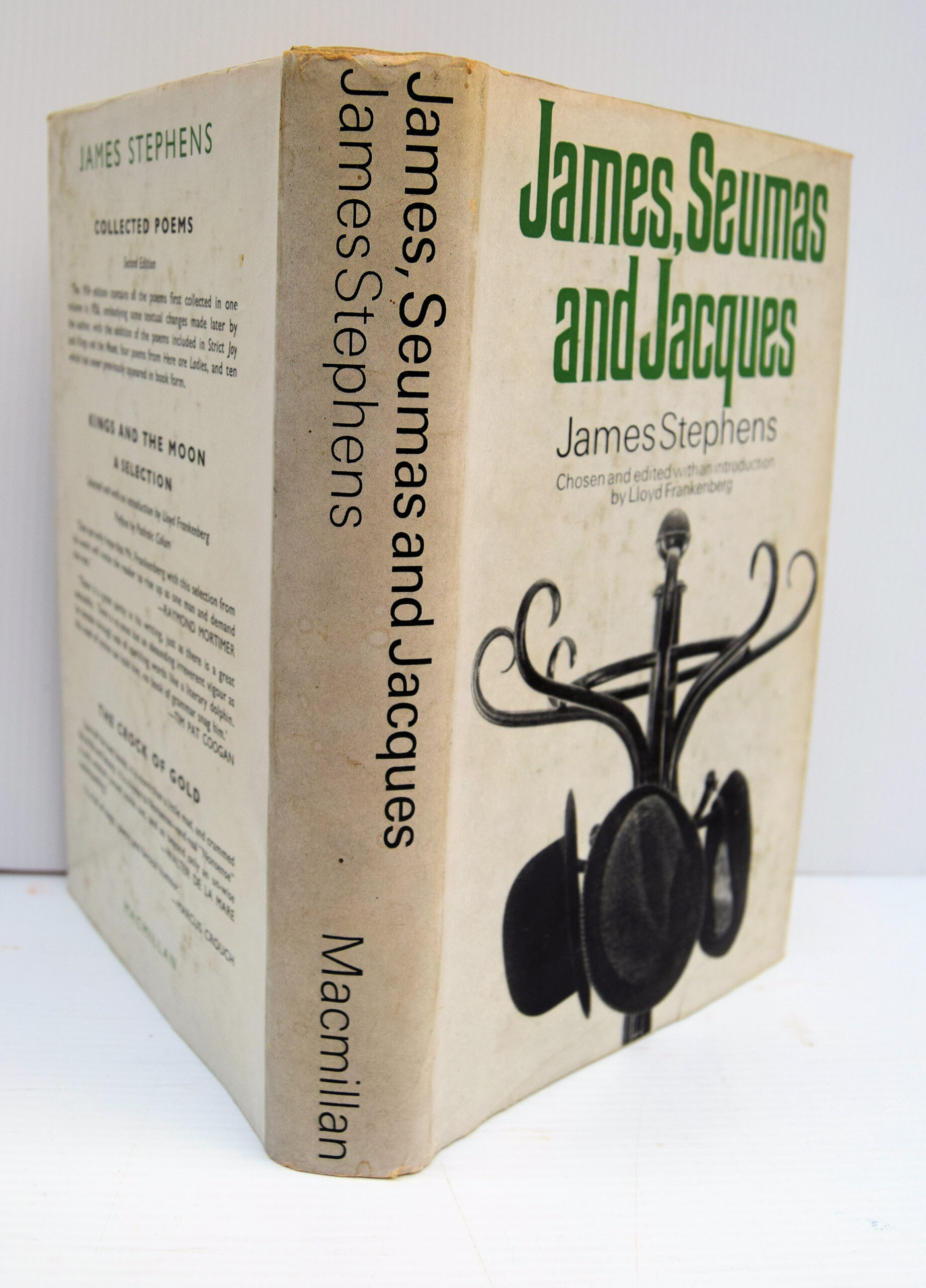 JAMES, SEUMAS AND JACQUES UNPUBLISHED WRITINGS OF JAMES STEPHENS,