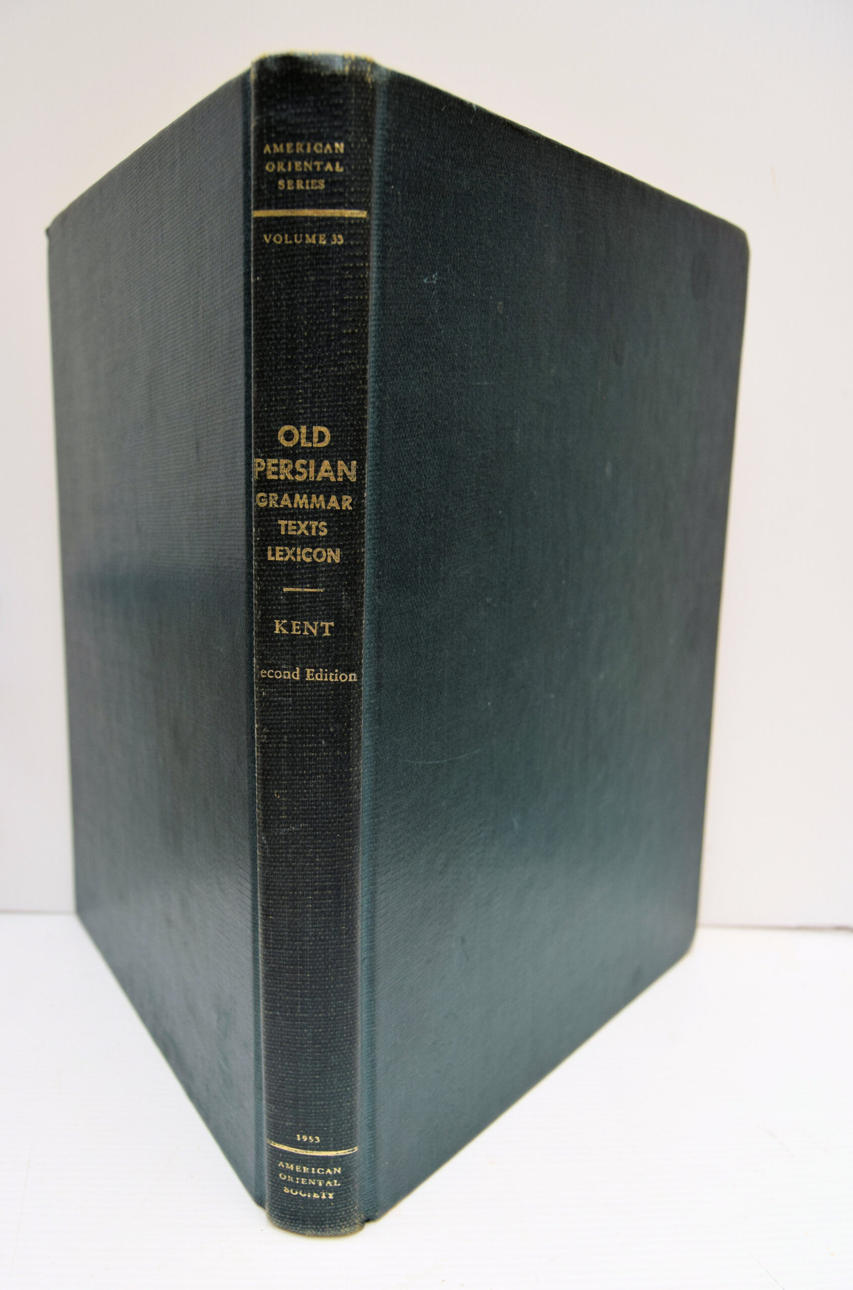 OLD PERSIAN GRAMMAR TEXTS LEXICON.