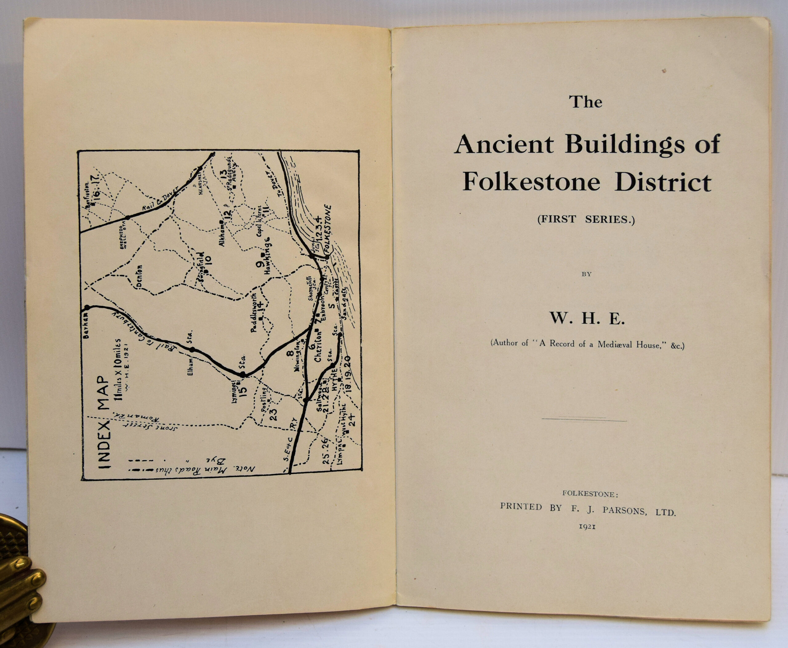 THE ANCIENT BUILDINGS OF THE FOLKESTONE DISTRICT. - Image 2