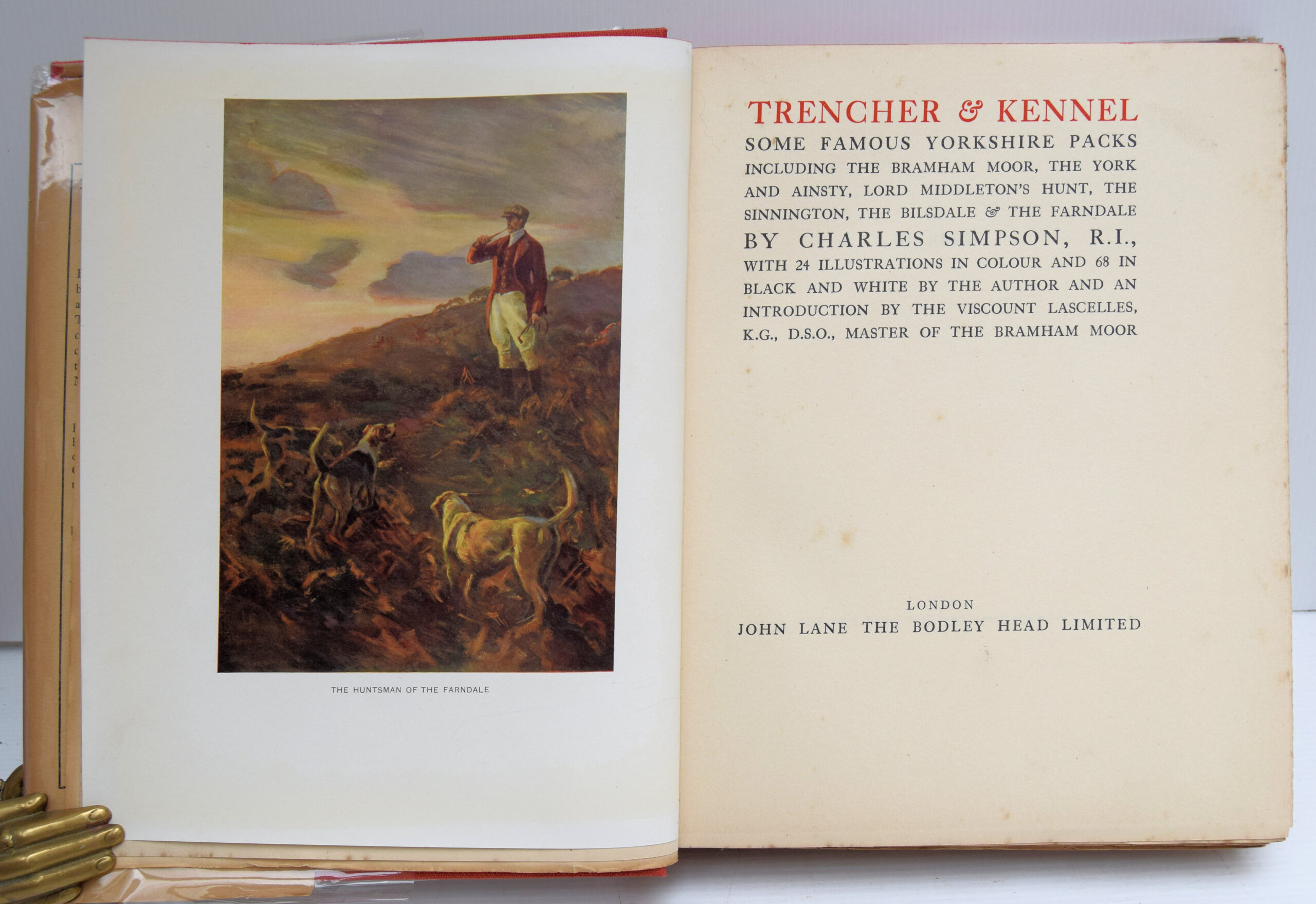 TRENCHER AND KENNEL SOME FAMOUS YORKSHIRE PACKS. - Image 2