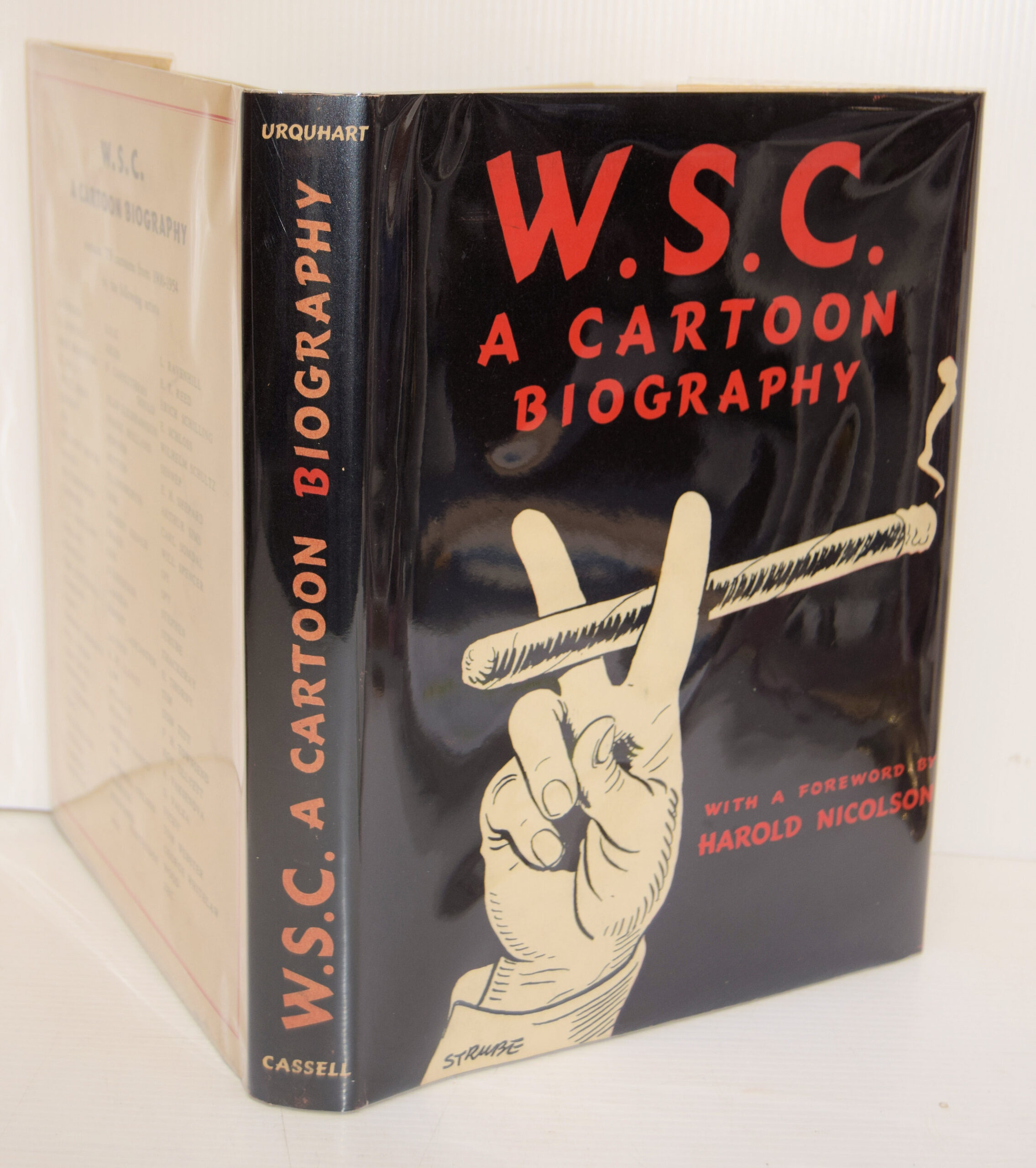 W. S. C. A CARTOON BIOGRAPHY.