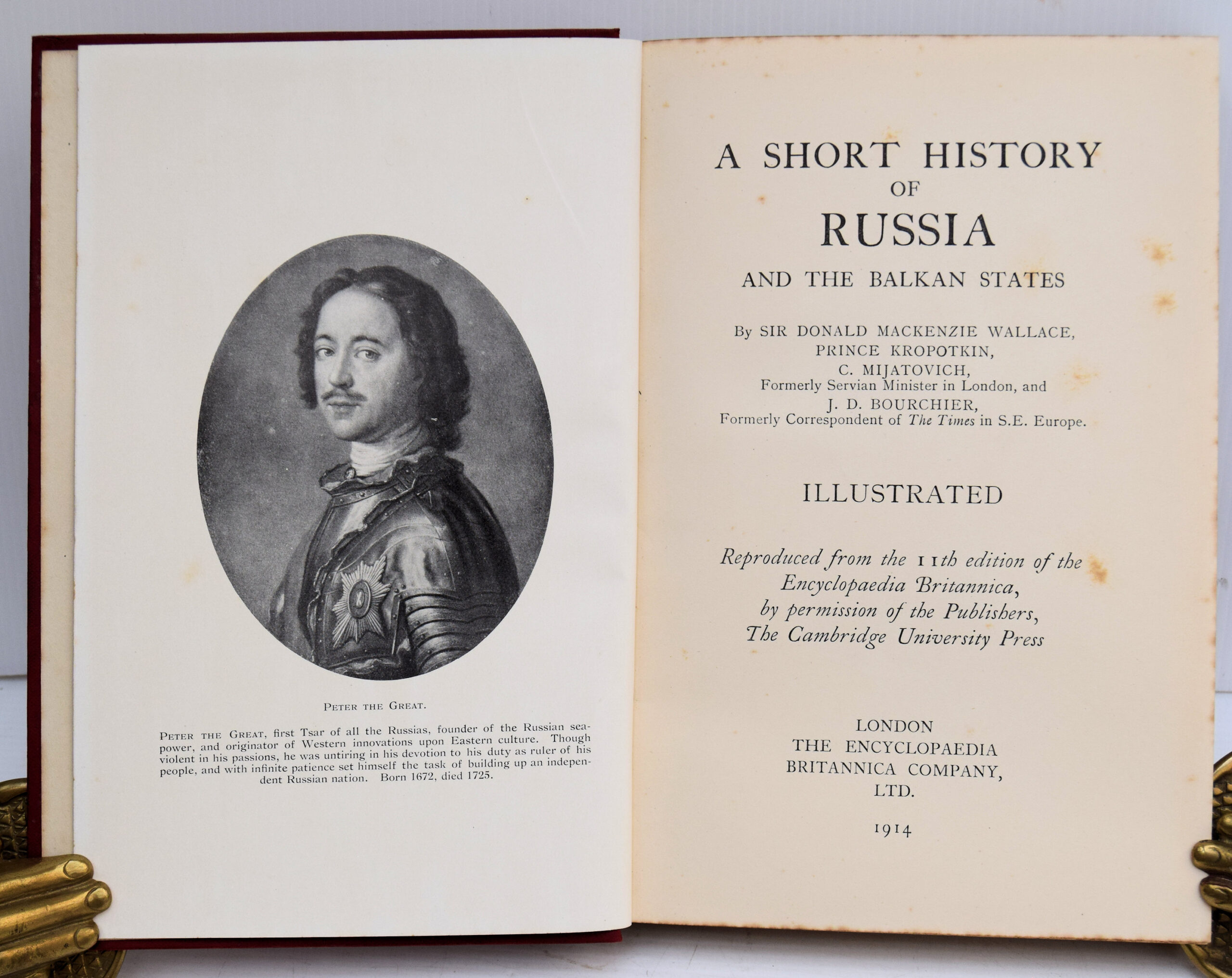 A SHORT HISTORY OF RUSSIA AND THE BALKAN STATES. - Image 2