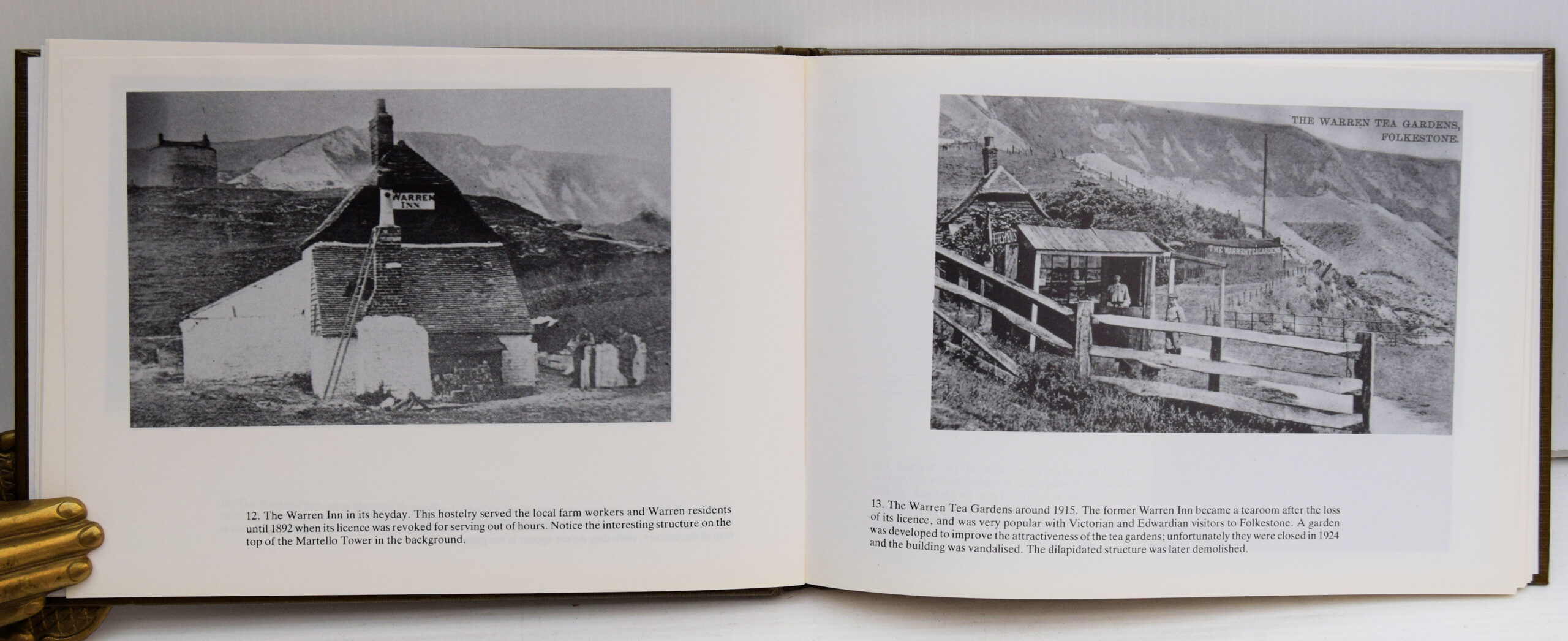 FOLKESTONE WARREN IN OLD PICTURE POSTCARDS. - Image 3
