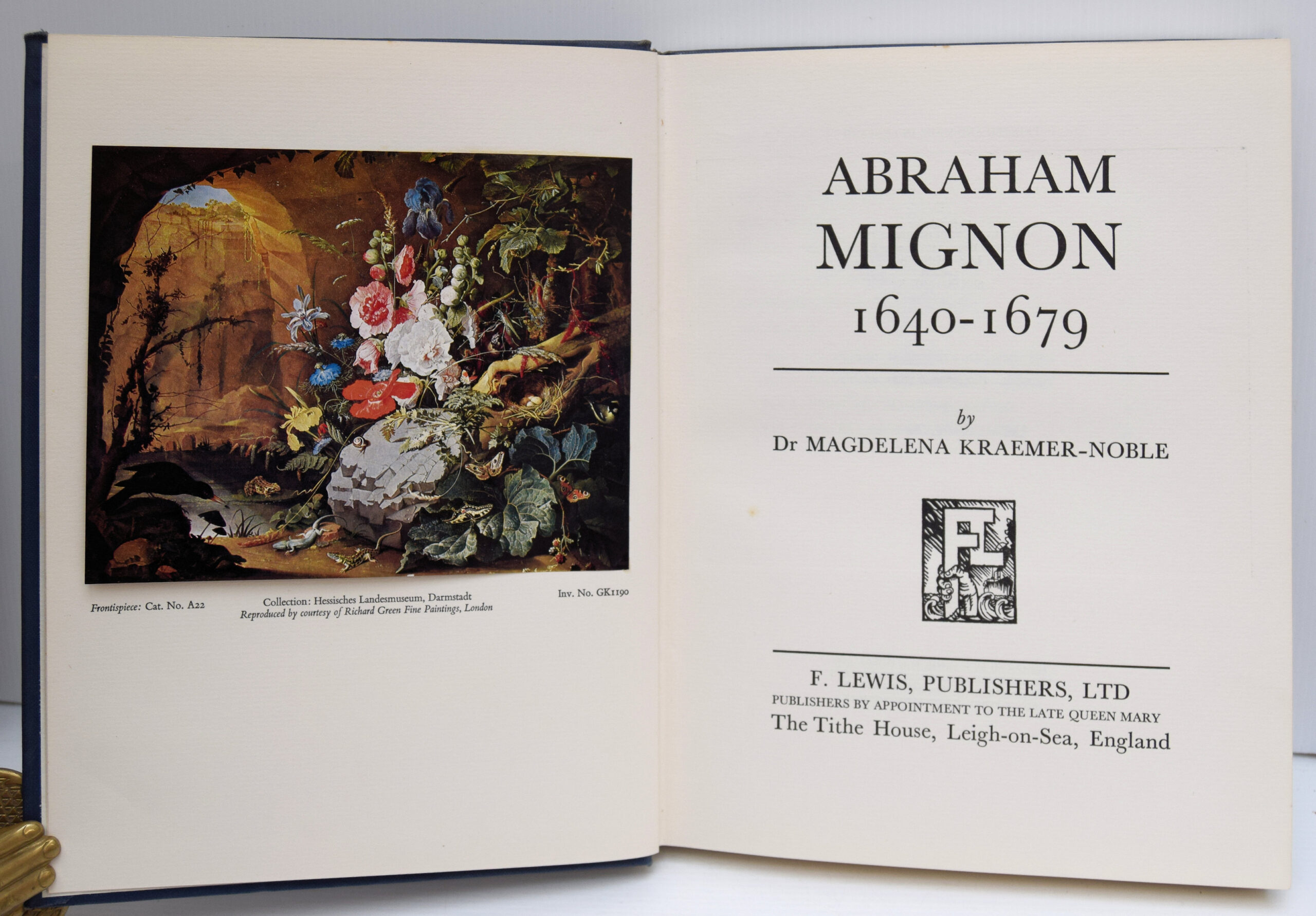Abraham Mignon 1640-1679 Catalogue - Image 2