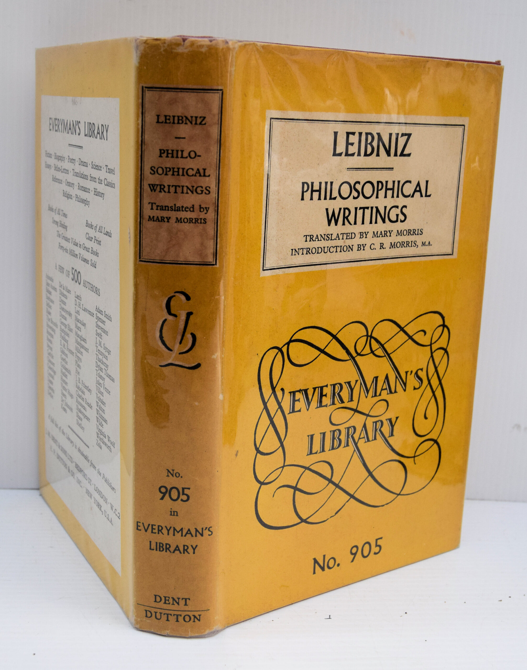 LEIBNITZ: PHILOSOPHICAL WRITINGS.