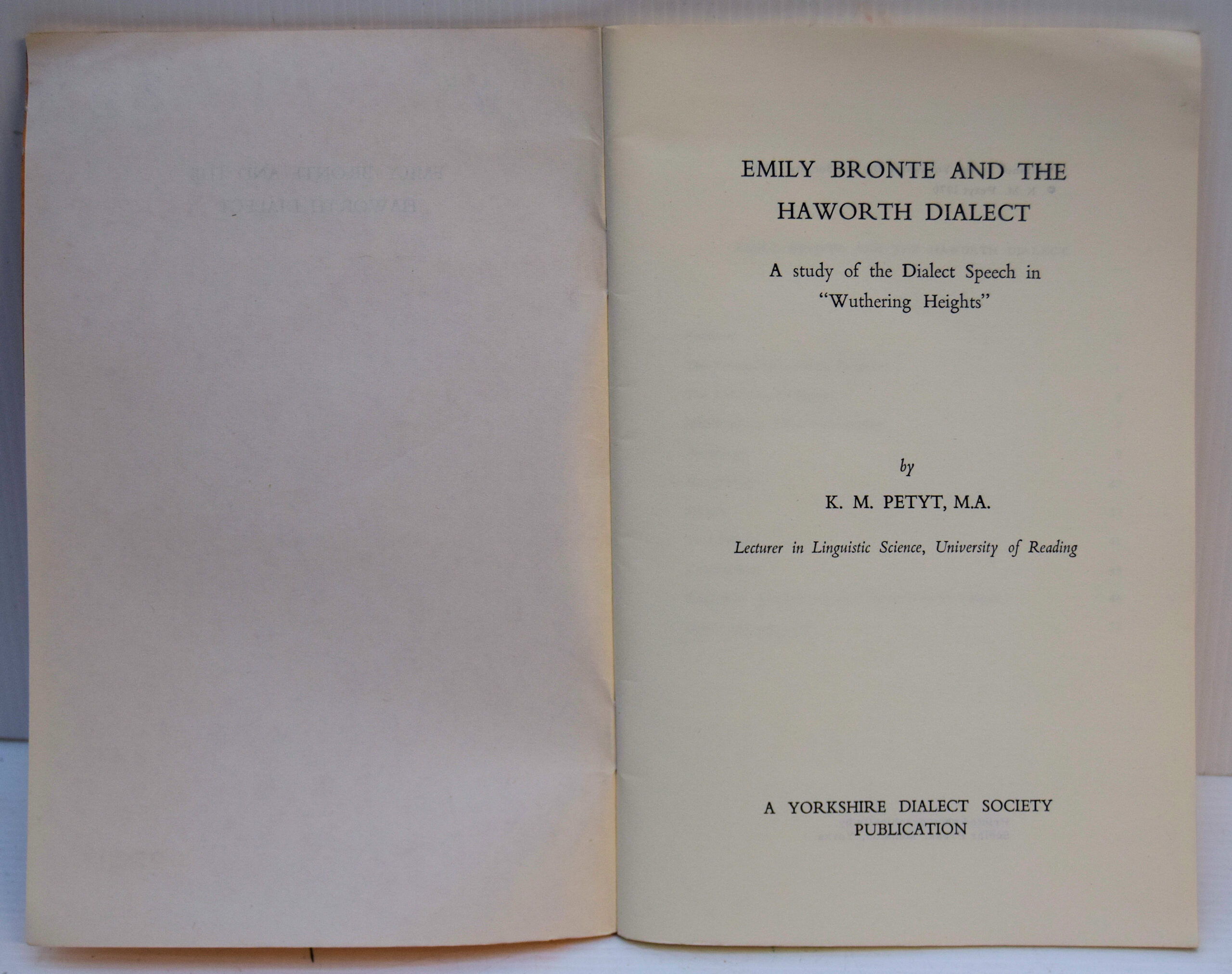 EMILY BRONTE AND THE HAWORTH DIALECT - Image 2