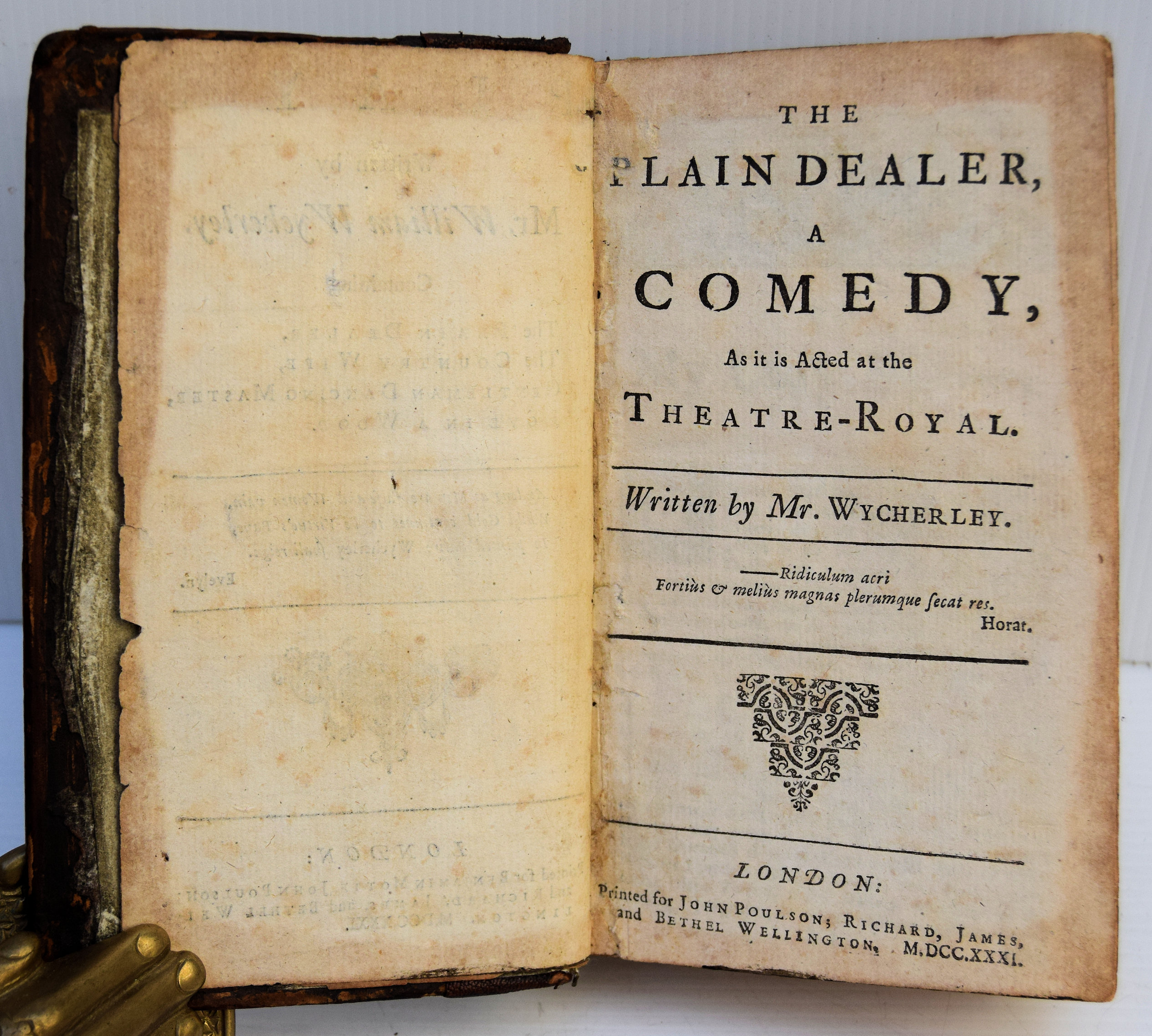 PLAYS WRITTEN BY MR. WILLIAM WYCHERLEY. - Image 4