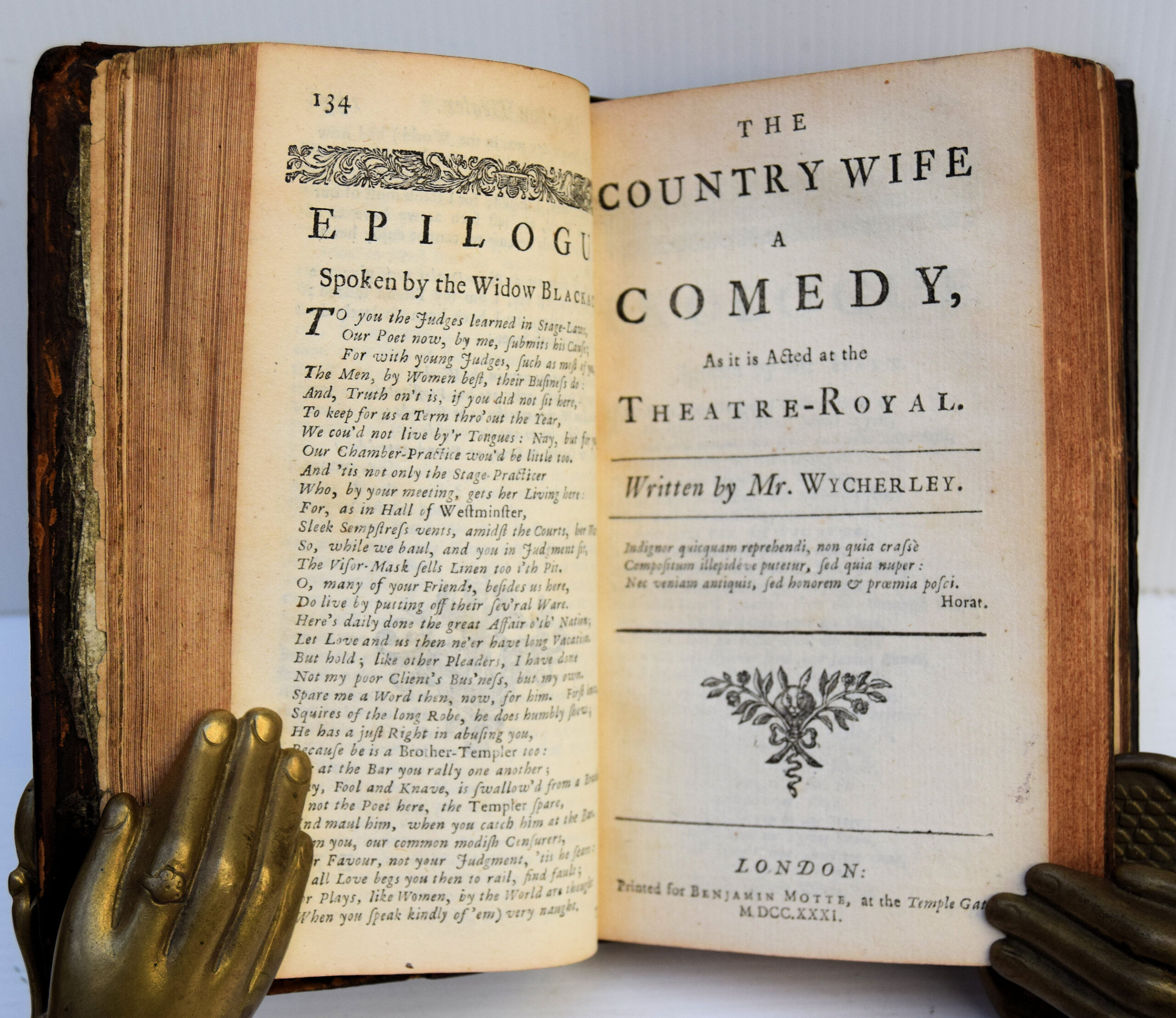 PLAYS WRITTEN BY MR. WILLIAM WYCHERLEY. - Image 3