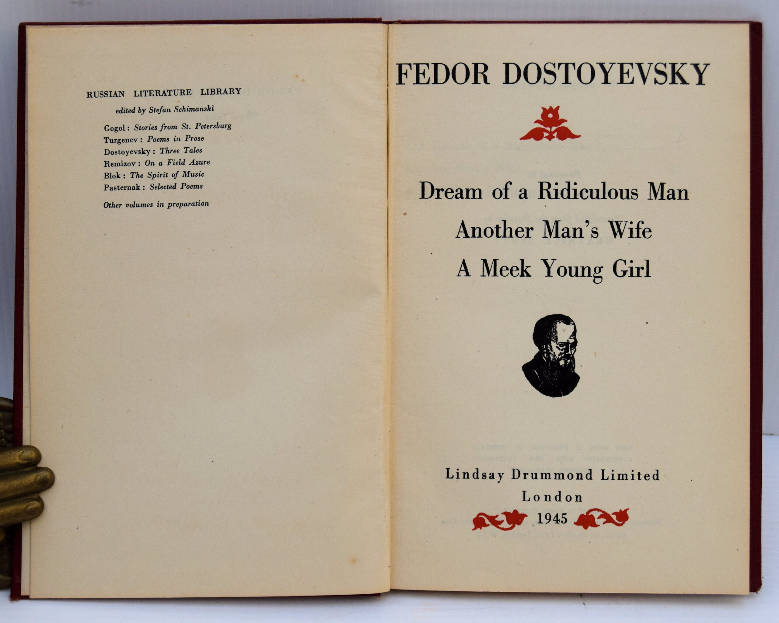 FEDOR DOSTOYEVSKY THREE TALES. - Image 2
