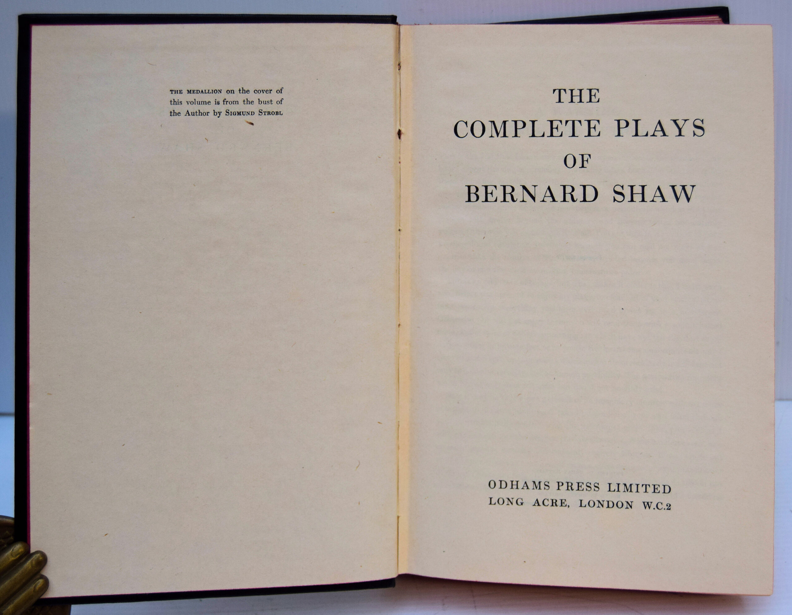THE COMPLETE PLAYS OF GEORGE BERNARD SHAW, - Image 2