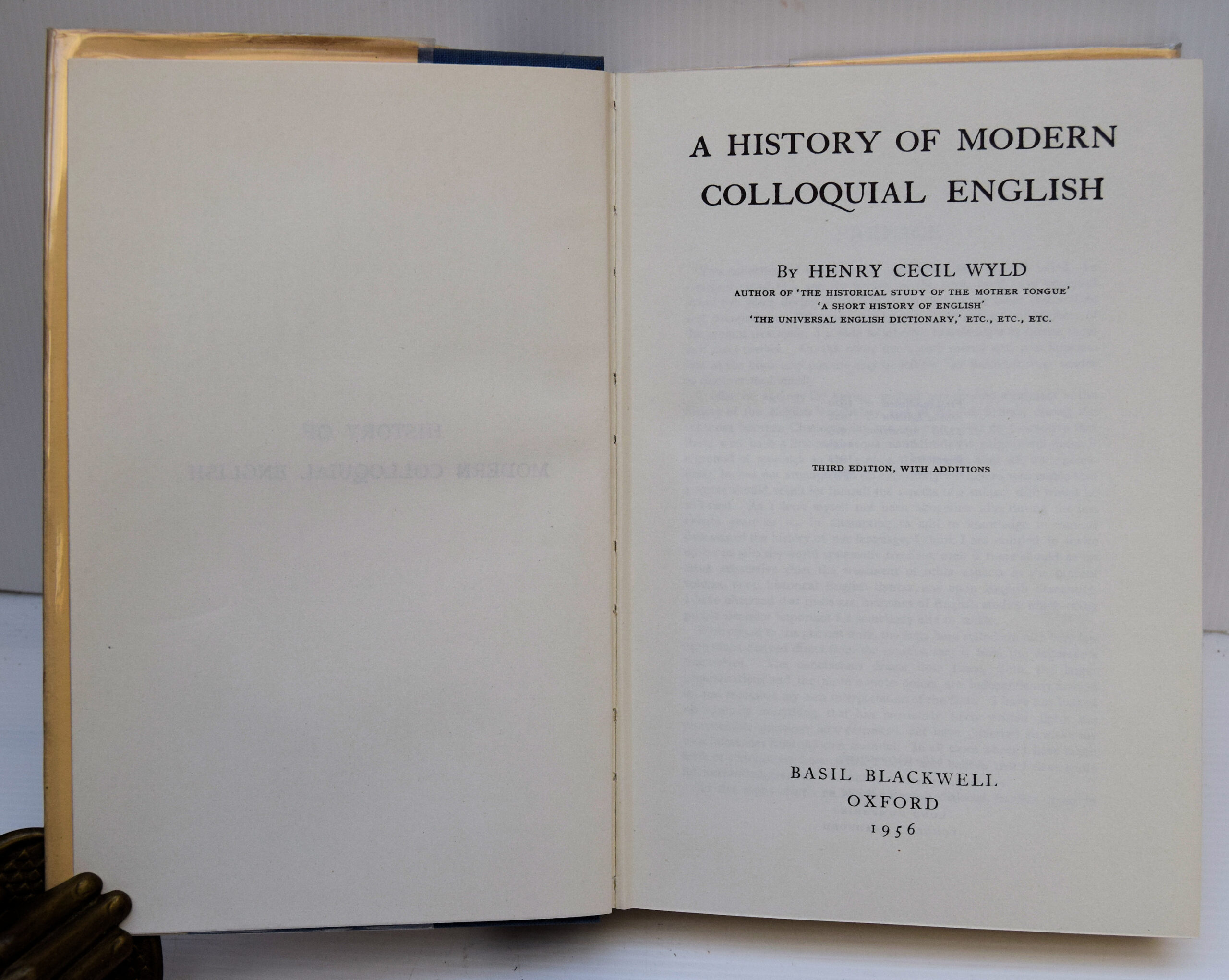 A HISTORY OF MODERN COLLOQUIAL ENGLISH. - Image 2