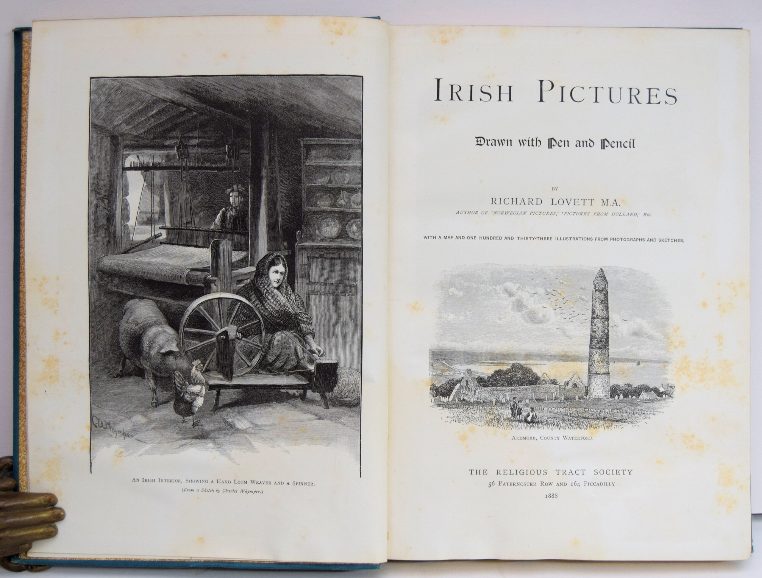IRISH PICTURES DRAWN WITH PEN AND PENCIL. - Image 2