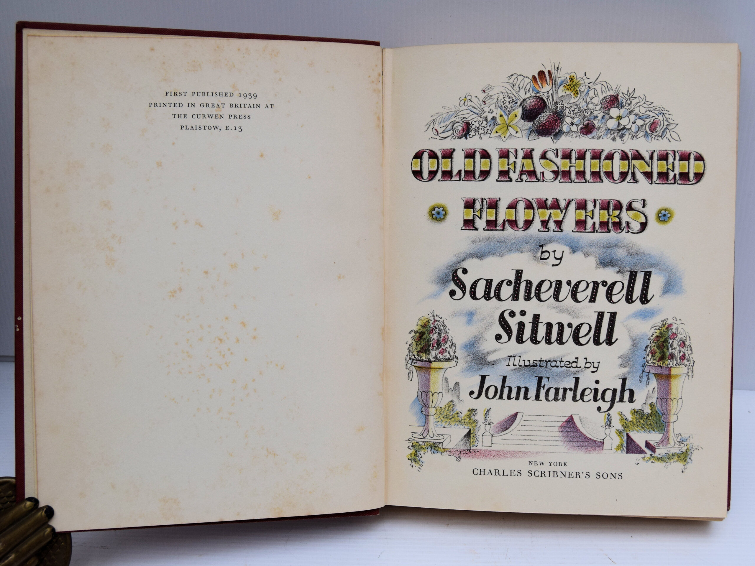 Old Fashioned Flowers. Illustrated by John Farleigh.