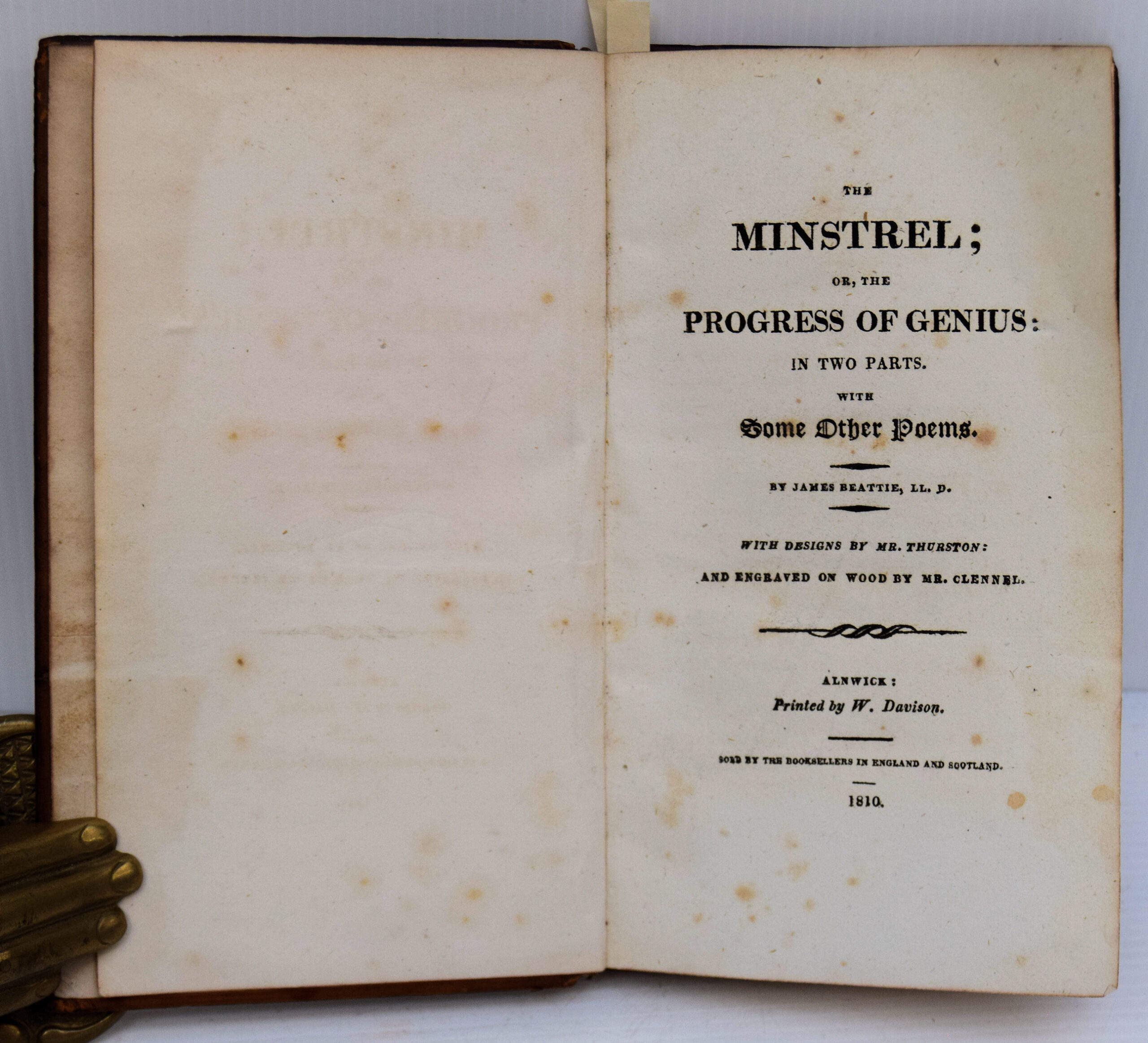 THE MINSTREL; OR, THE PROGRESS OF GENIUS: - Image 2