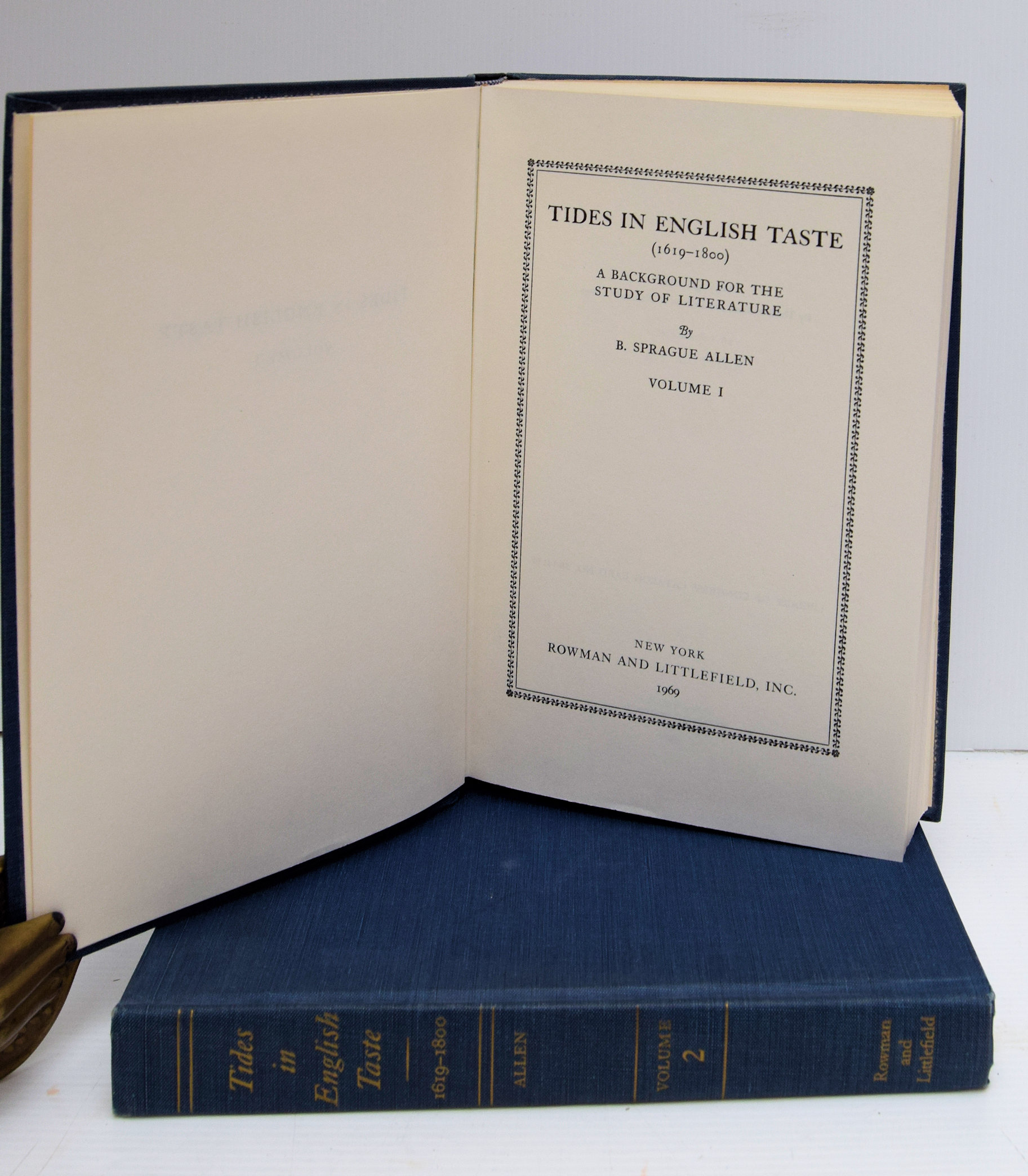 TIDES IN ENGLISH TASTE (1619-1800). - Image 2
