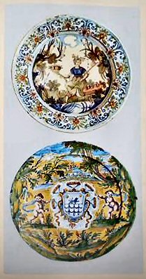 Ancient Ligurian ceramics. ANTICHE CERAMICHE LIGURI: MAIOLICHE DI ALBISOLA. - Image 2