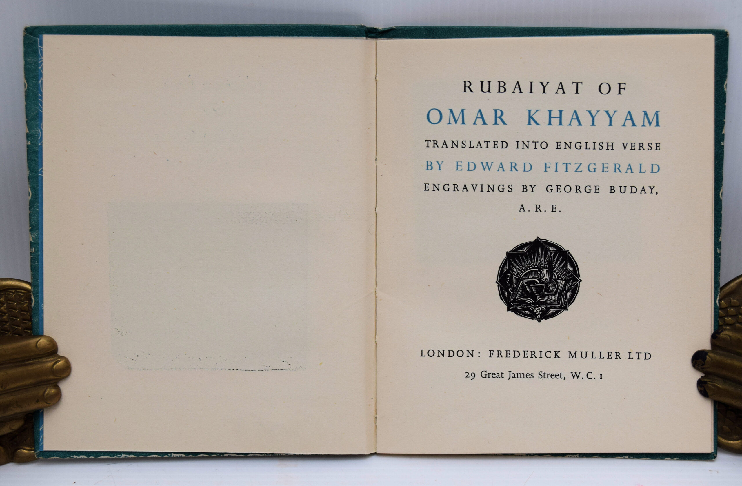 RUBAIY?T OF OMAR KHAYY?M. TRANSLATED INTO ENGLISH VERSE BY EDWARD FITZGERALD. - Image 2