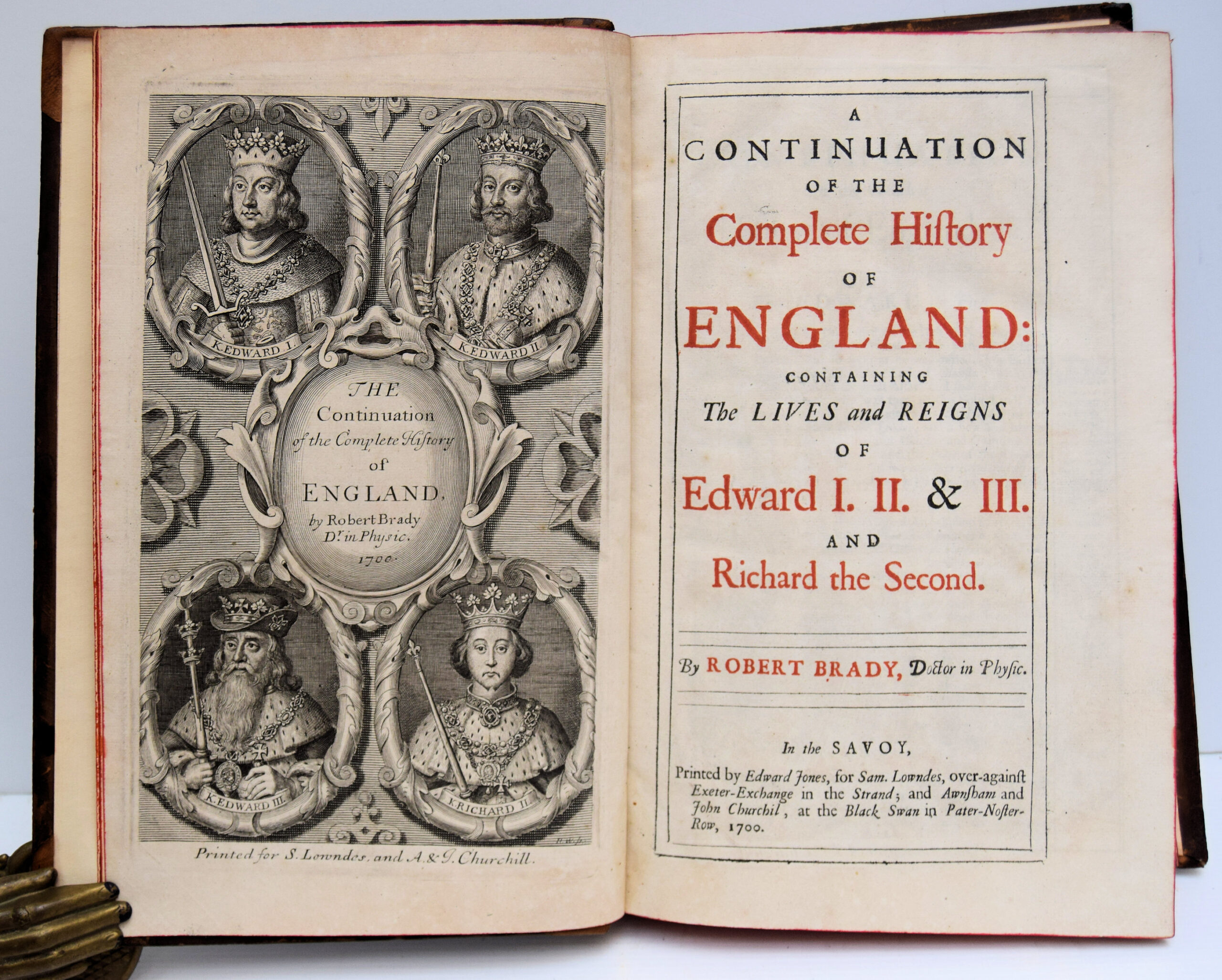 AN INTRODUCTION TO THE OLD ENGLISH HISTORY, COMPREHENDED IN THREE SEVERAL TRACTS. - Image 4