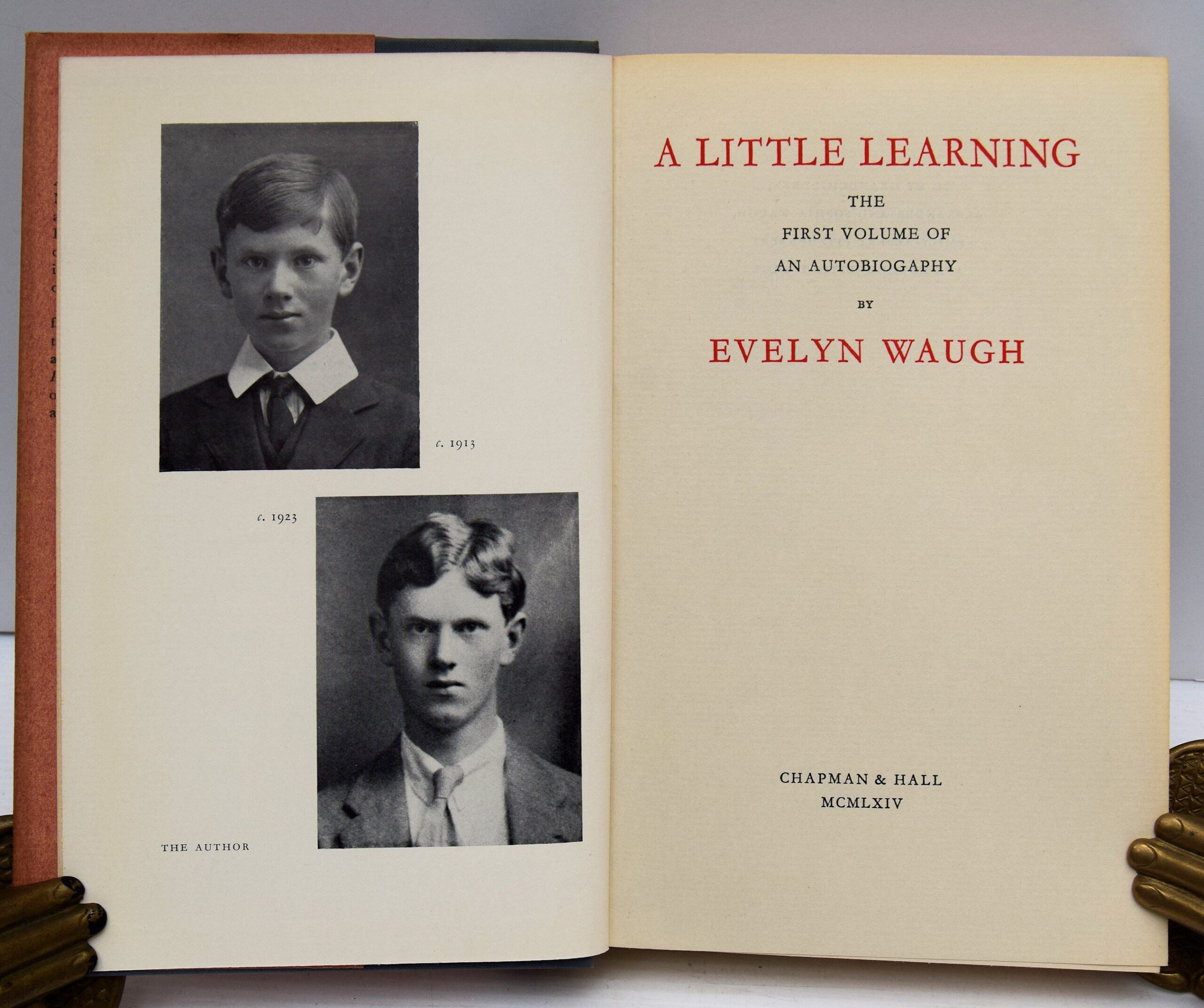 A LITTLE LEARNING THE FIRST VOLUME OF AN AUTOBIOGRAPHY BY EVELYN WAUGH. - Image 2