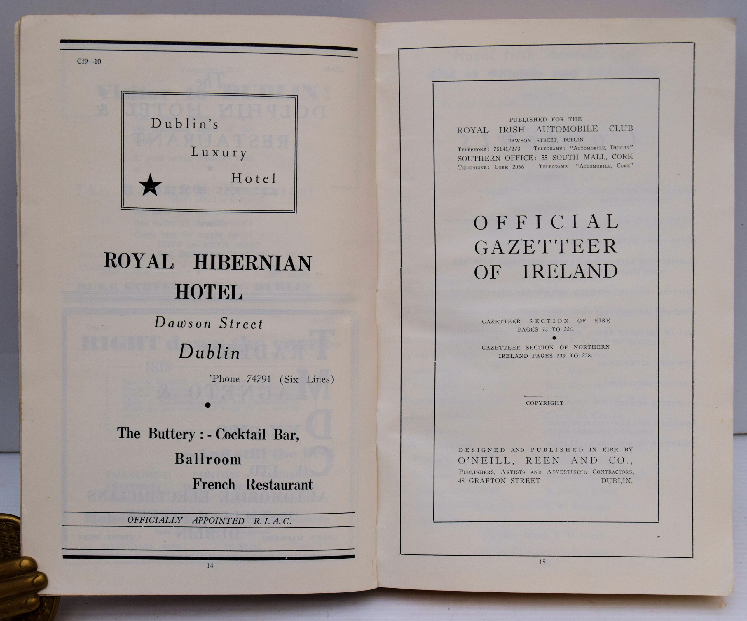 OFFICIAL GAZETTER OF IRELAND. - Image 2