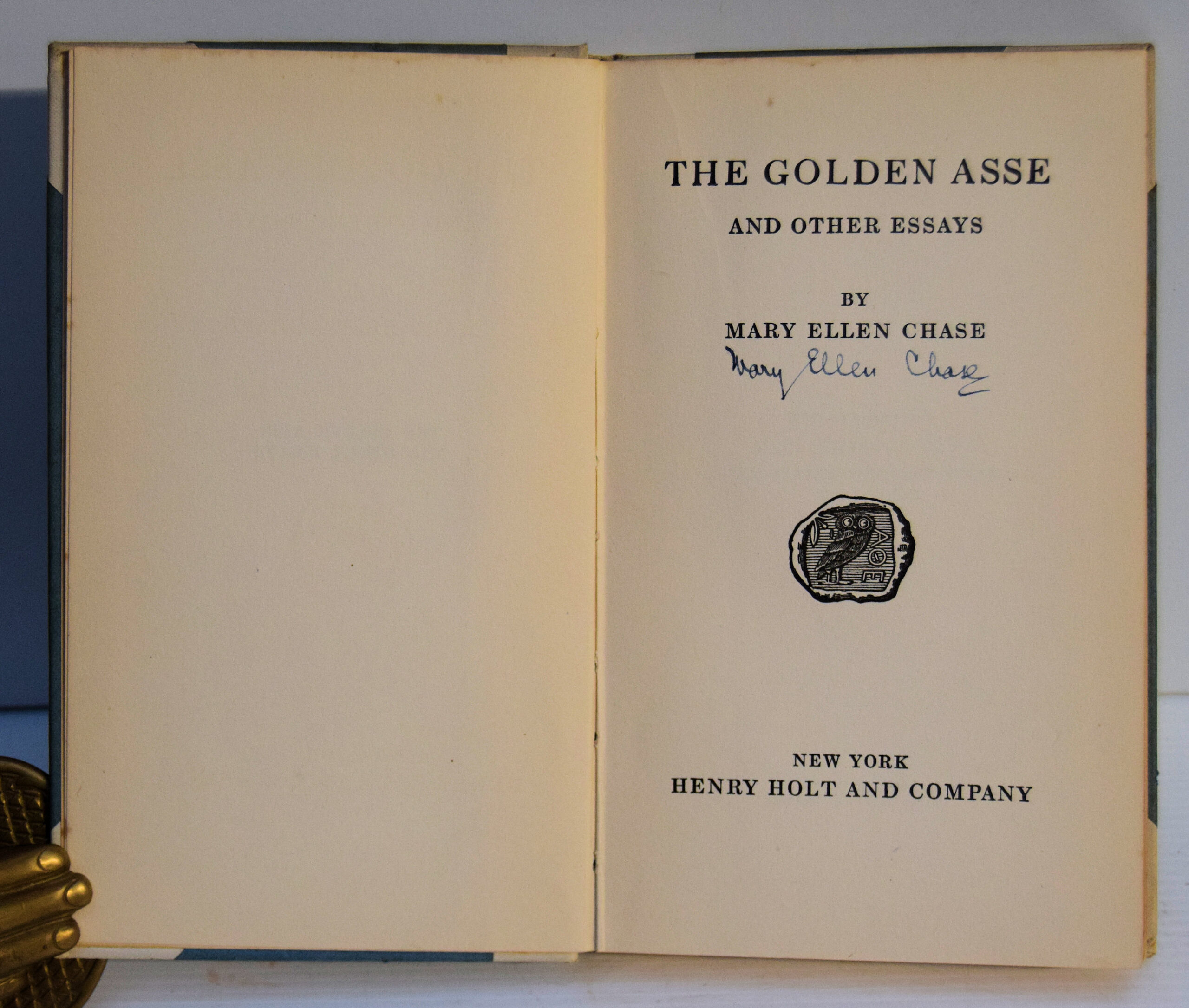 THE GOLDEN ASSE AND OTHER ESSAYS. - Image 2