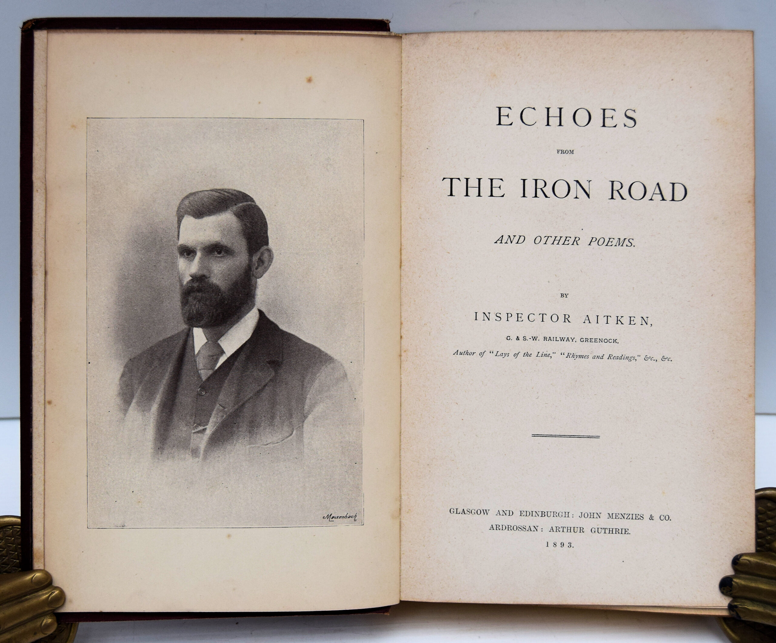ECHOES FROM THE IRON ROAD AND OTHER POEMS, - Image 2