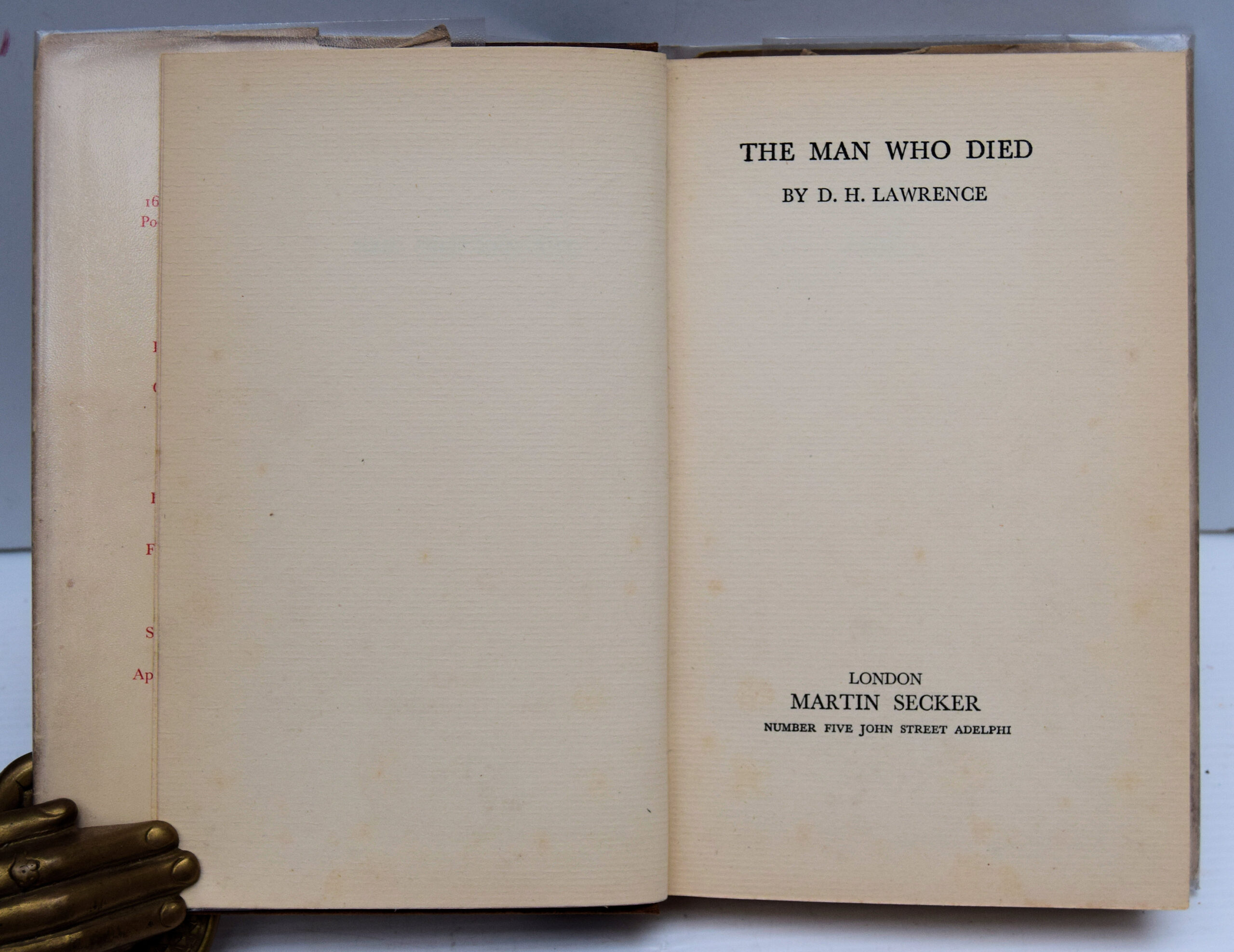 THE MAN WHO DIED. - Image 2
