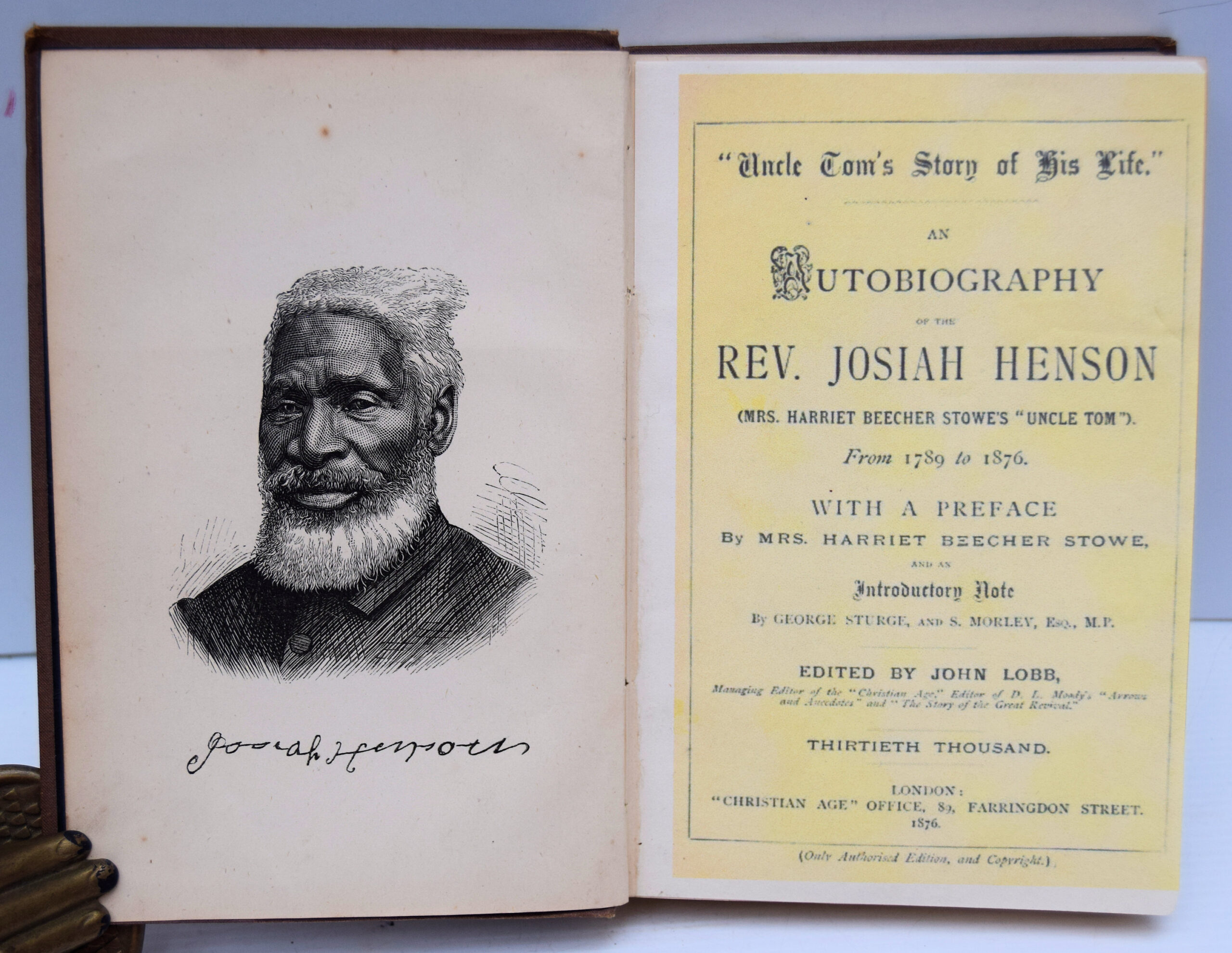 'UNCLE TOM'S STORY OF HIS LIFE.' AN AUTOBIOGRAPHY OF THE REV. JOSIAH HENSON - Image 2